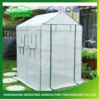 Fácil de montar el kit de invernadero PVC Mini Invernadero de jardín que se utiliza para interiores y exteriores