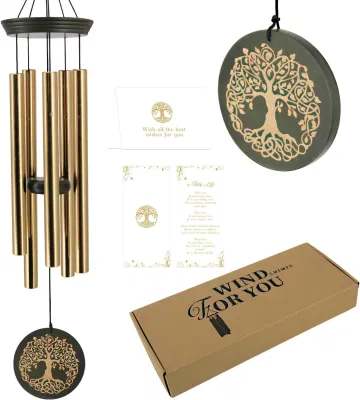  Colgante viento Chines, Kinetic Yard decoración Arte - decoración interior/exterior decoración de vacaciones decoración de jardín decoración personalizada regalos de Navidad al por mayor