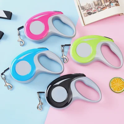 Automatic Dog Lead Strape Pet Retractable Arneses Portable Out Automatic Retractor exterior Perro Leashes Pet tracción cinturón de cachorros tiro cuerda Cadena Leah