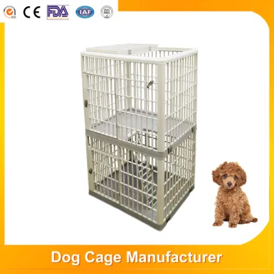 Plegable Luxury Large Factory Cat Crates Extra Wide pedal Dog Jaulas para mascotas al aire libre para perros grandes