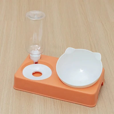  Rena Pet Dog Moda agua y comida duradera de alto volumen Dispensador con material PP