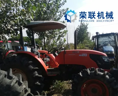  Suministro de fábrica 95hp 4WD tractor agrícola agrícola agrícola agrícola agrícola agrícola de jardín pequeño