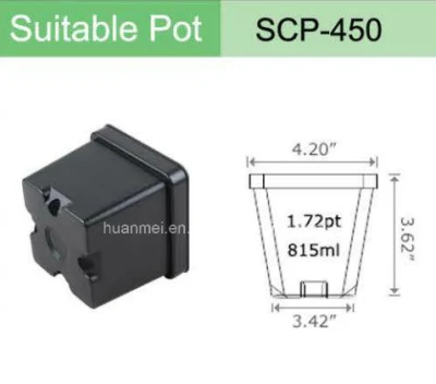  Cheap Coex suculentas plástico bote plaza de guardería Jardín Sembradora Pot