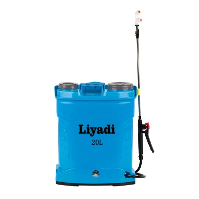  La agricultura 20L Nuevo eléctrico de batería Cargador de jardín regando Flores Mochila atomizador