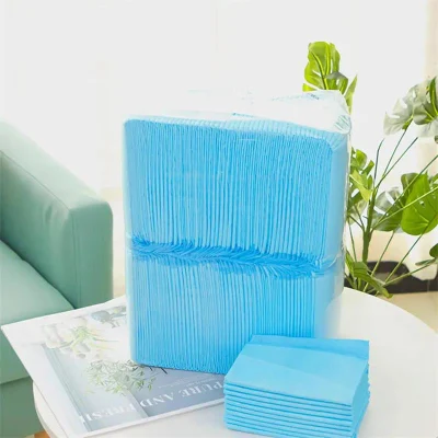 OEM impermeable al por mayor Entrenamiento de pañales de Píteres para mascotas desechable orina PEE absorción y Potty Wee Pads para Perro relleno 60*90 60*60