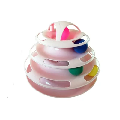 Divertido Turntable Crazy Ball Disk Interactive Cat Toys for Pet Productos