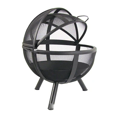  Parrilla de fuego exterior Barbacoa de madera Chimenea de leña decoración de jardín