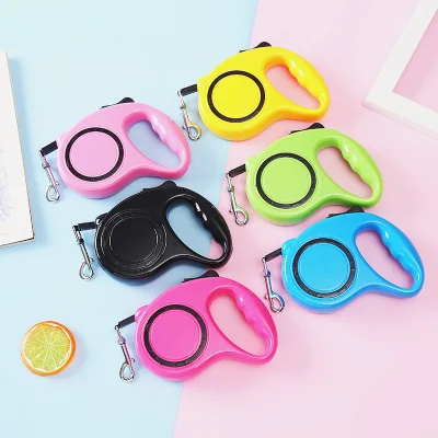 Automatic Dog Lead Strape Pet Retractable Arneses Portable Out Automatic Retractor exterior Perro Leashes Pet tracción cinturón de cachorros tiro cuerda Cadena Leah