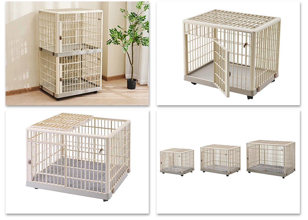 Foldable Luxury Large Factory Cat Crates Extra Wide Pedal Dog Kennels Outdoor Pet Cages for Large Dog