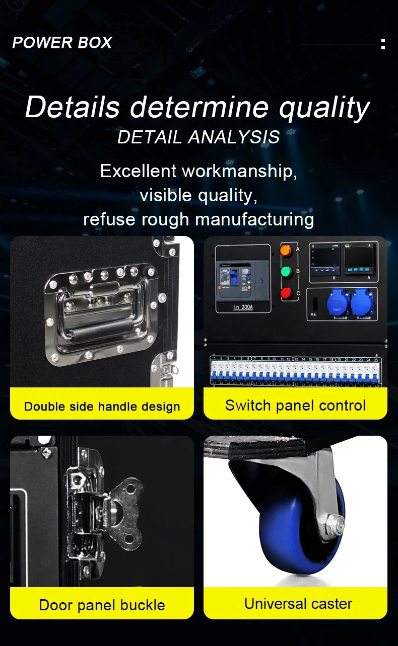 Phltd Professional Electrical Equipment 16 Way for Stage Light Amplifier Distribution Box