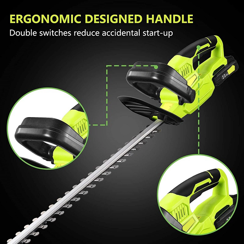 Efficient Electric Power Battery Garden Farm Bushes Electric Hedge Trimmer