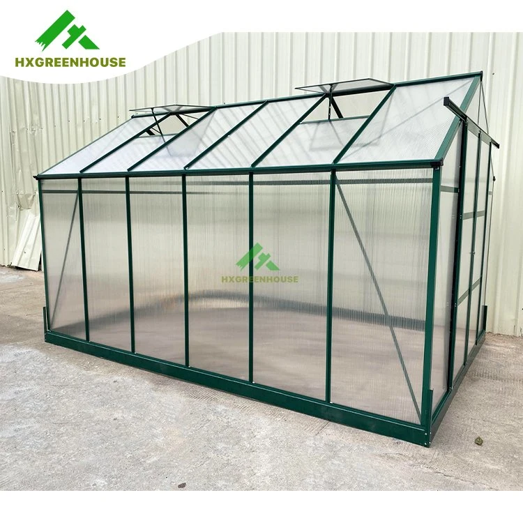 Aluminium Polycarbonate Greenhouse Grow Tent