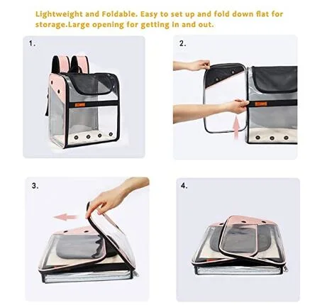 Portable Dog and Cat Carrier Backpack for Travel