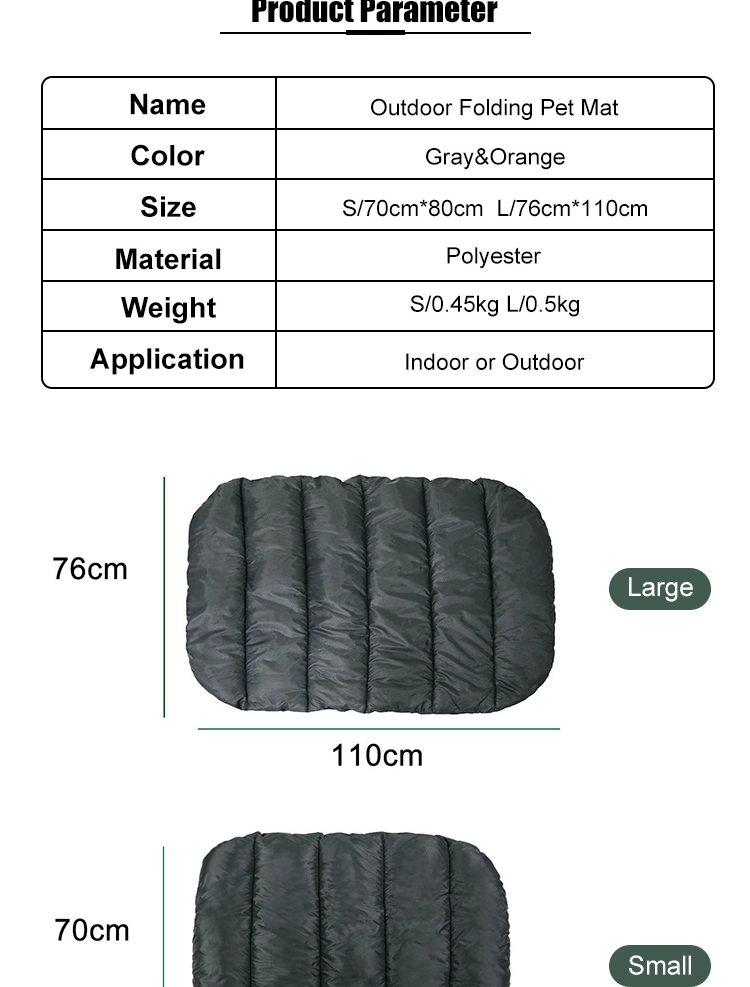 Waterproof Moistureproof Pet Outdoor Sleeping Mat