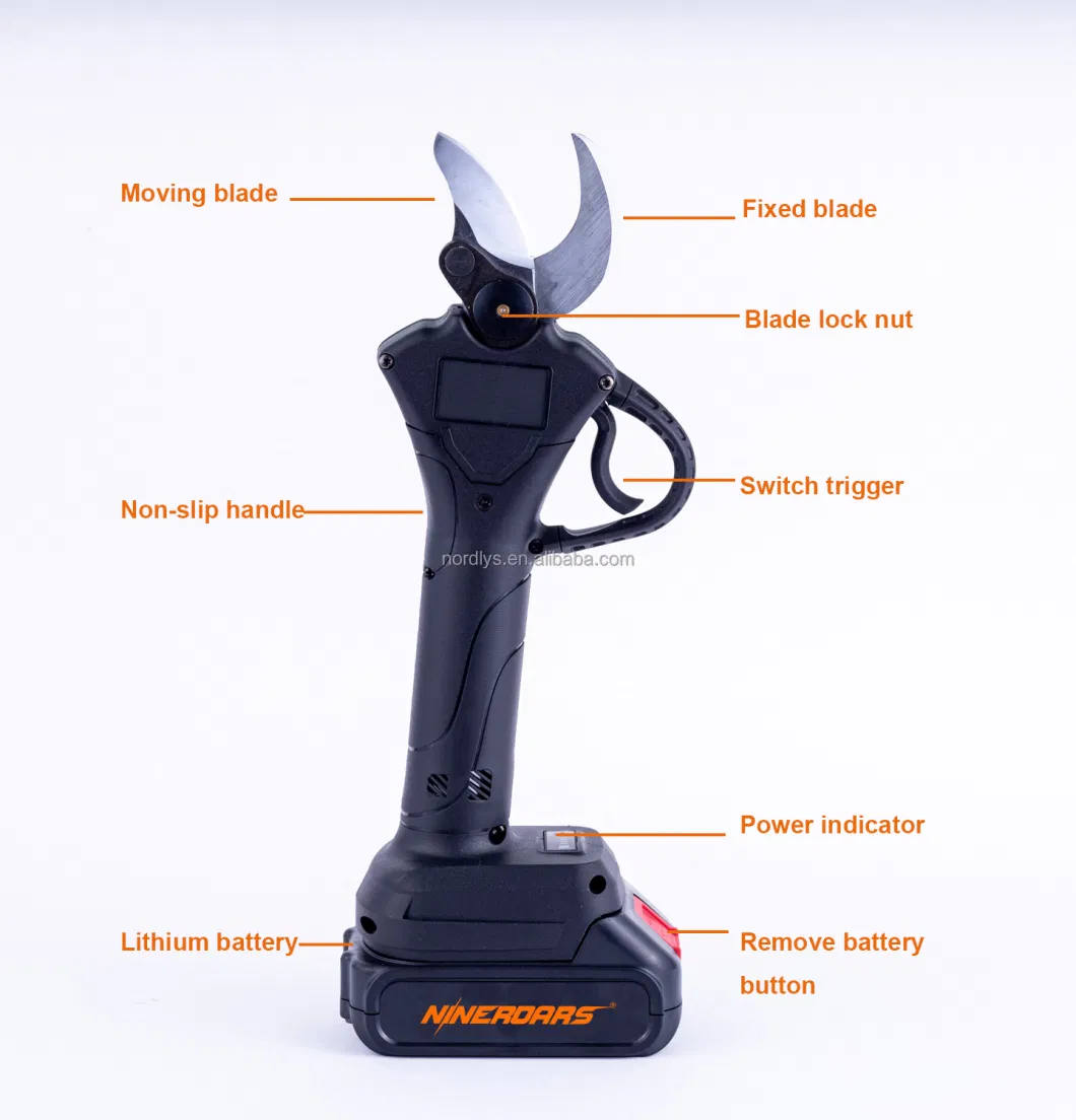 21V Battery Powerful Pruner Shesrs Garden Power Tool for Gardening