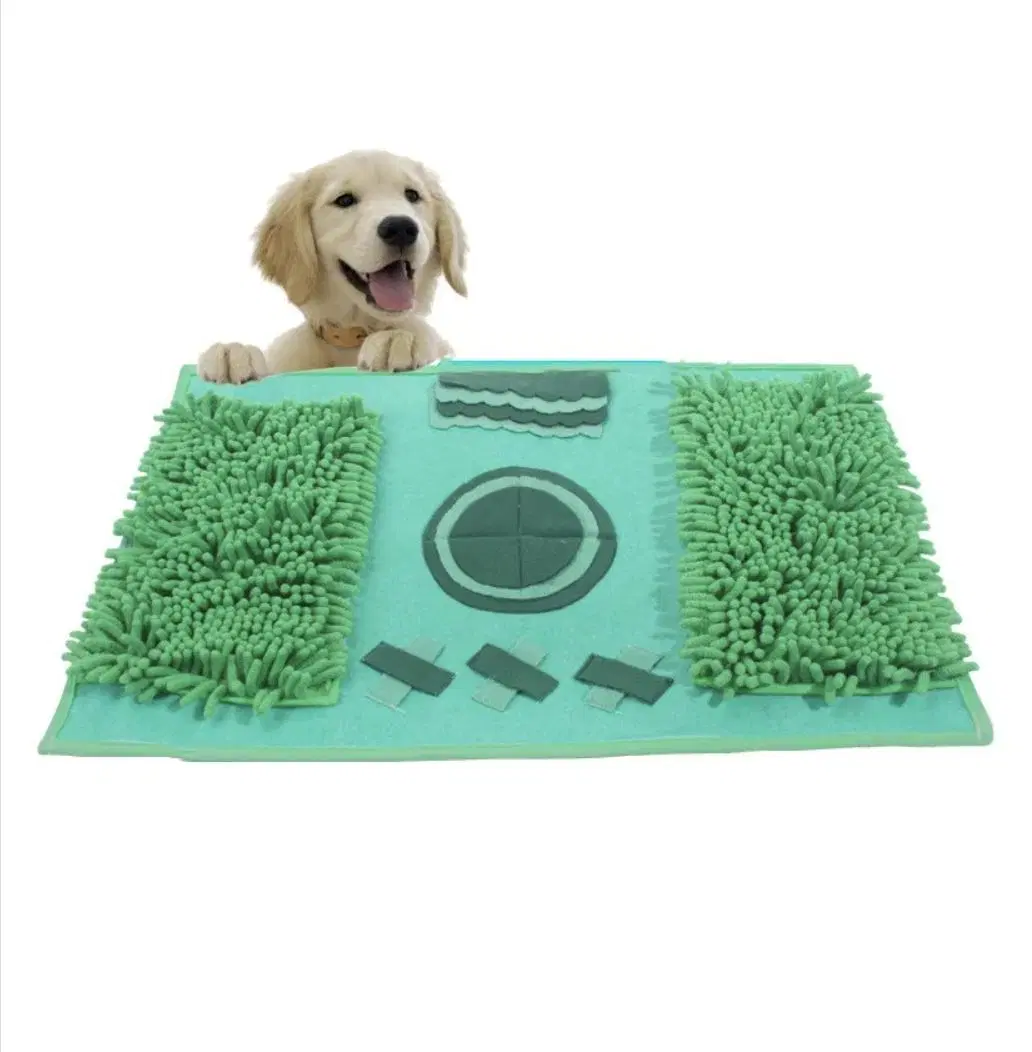 High Quality Pet Dog Iq Training Snuffle Mat Toy Washable Interactive Dog Slow Feeder Mat