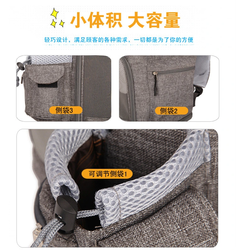 Fashionable Pet Carrier Bag Portable Travel Tote Dogs Cats Outdoor Backpack