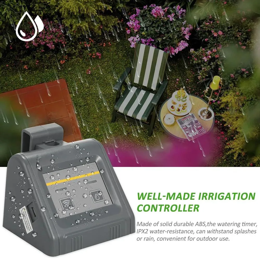 Smart Life WiFi Garden Remote Control Water Pump Timer Automatic Indoor Micro Drip Watering Irrigation System Work with Alexa