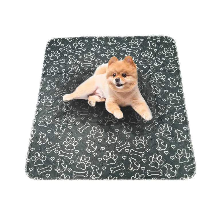 Pet Reusable Waterproof Puppy Pad Cleaning Washable Dog Training Mat