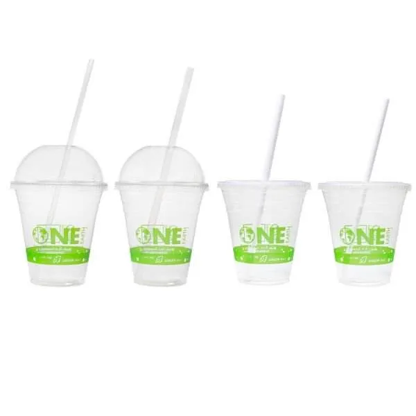 100% Biodegradable 16oz PLA Compost Cup PLA Cup for Espresso Coffee PLA Full Biodegradable Milk Tea Cup