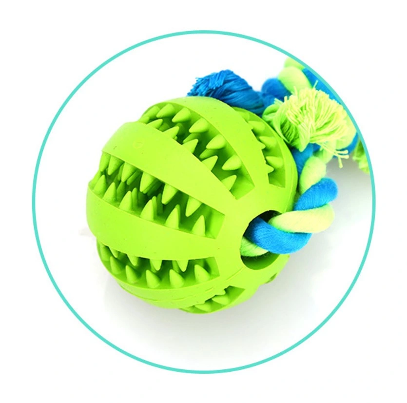 New Indestructible Interactive Dog Toys Grinding Teeth Cleaning Pet Squeak Chew Toys