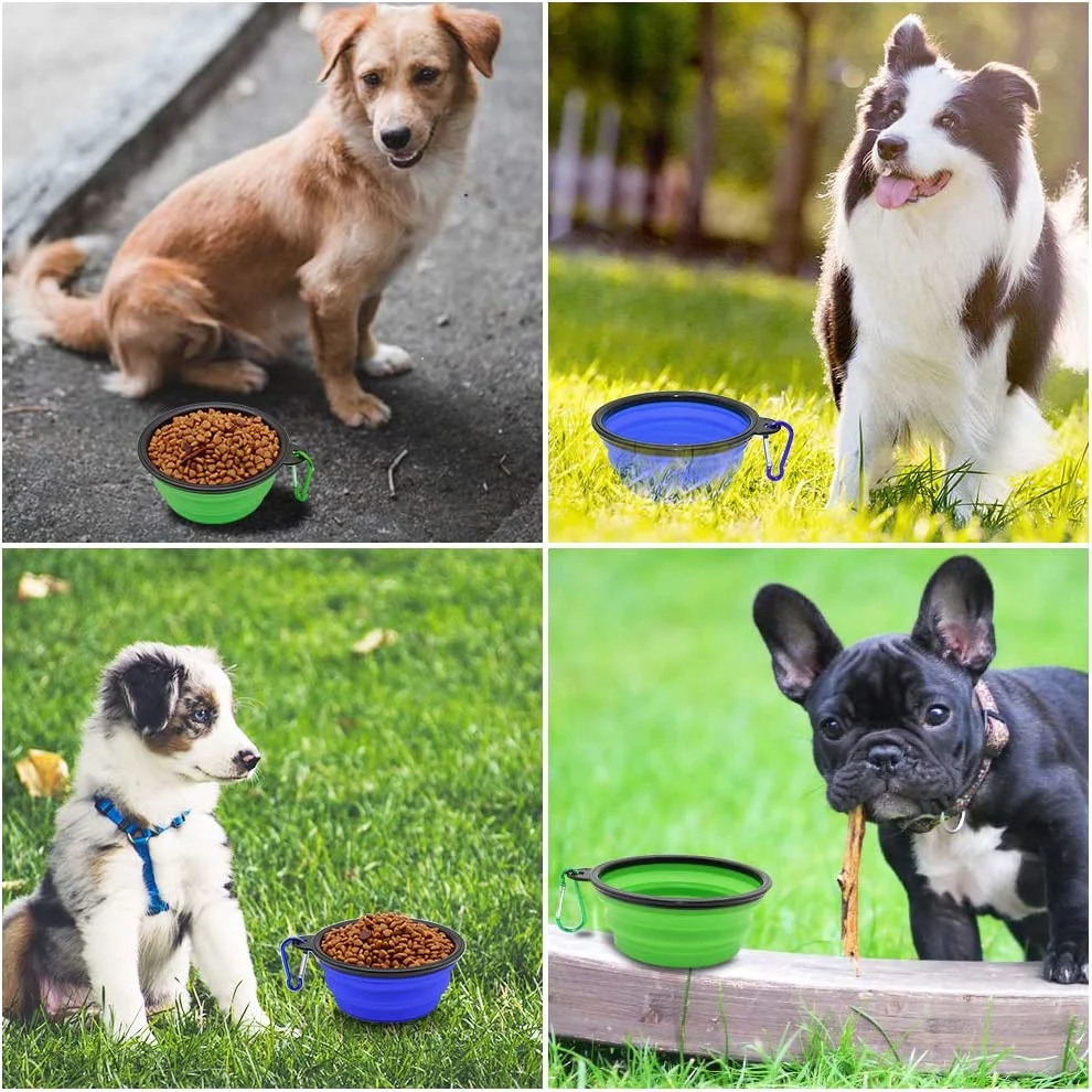 Portable Foldable Dog Bowl Food