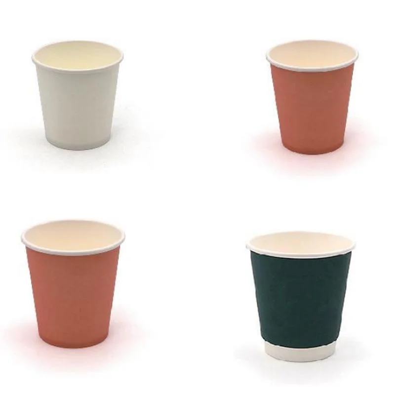 Biodegradable Compost Disposable Custom Kraft Paper Cup