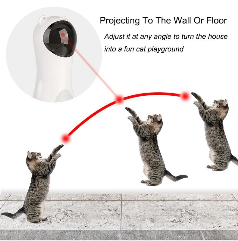 Cat Toy Laser Automatic Interactive Smart Teasing Pet Funny Handheld Toy