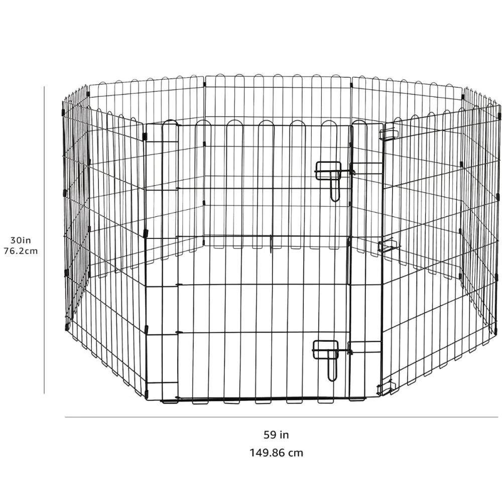 High Duty Houses Playpen Dog Kennel Outdoor 30 Inch with Single Door