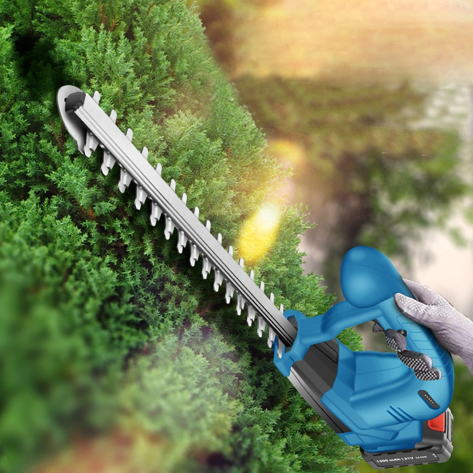 Dual Blade Electric Cordless Hedge Trimmer for a Perfectly Manicured Garden