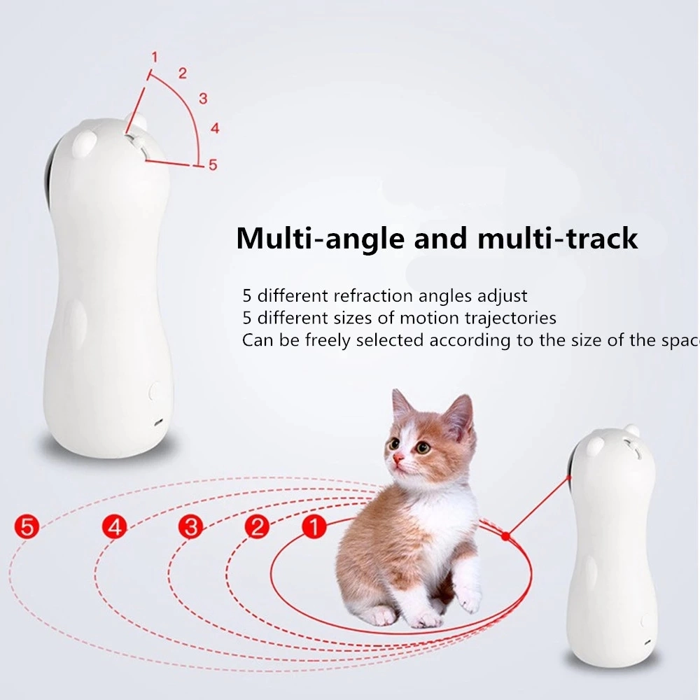 Cat Toy Laser Automatic Interactive Smart Teasing Pet Funny Handheld Toy