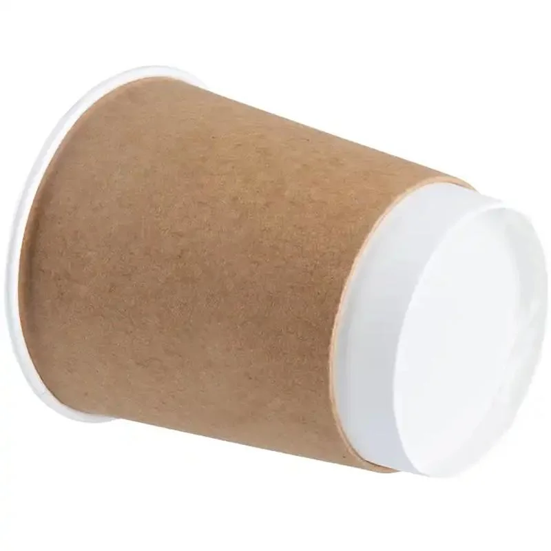 Biodegradable Compost Disposable Custom Kraft Paper Cup