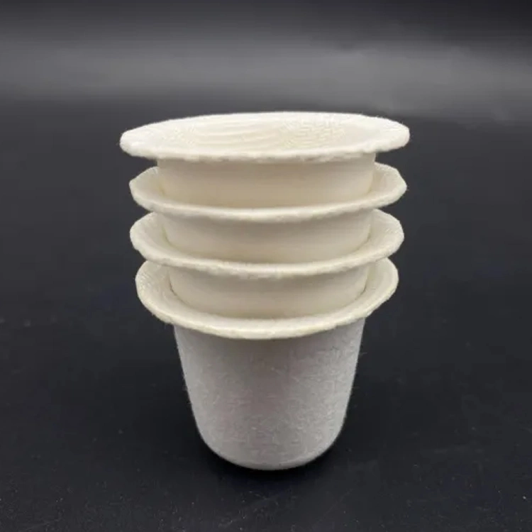 100% Biodegradable Compostable Compost Packing Sugarcane Bagasse Nespresso Capsules Coffee Capsules Cup