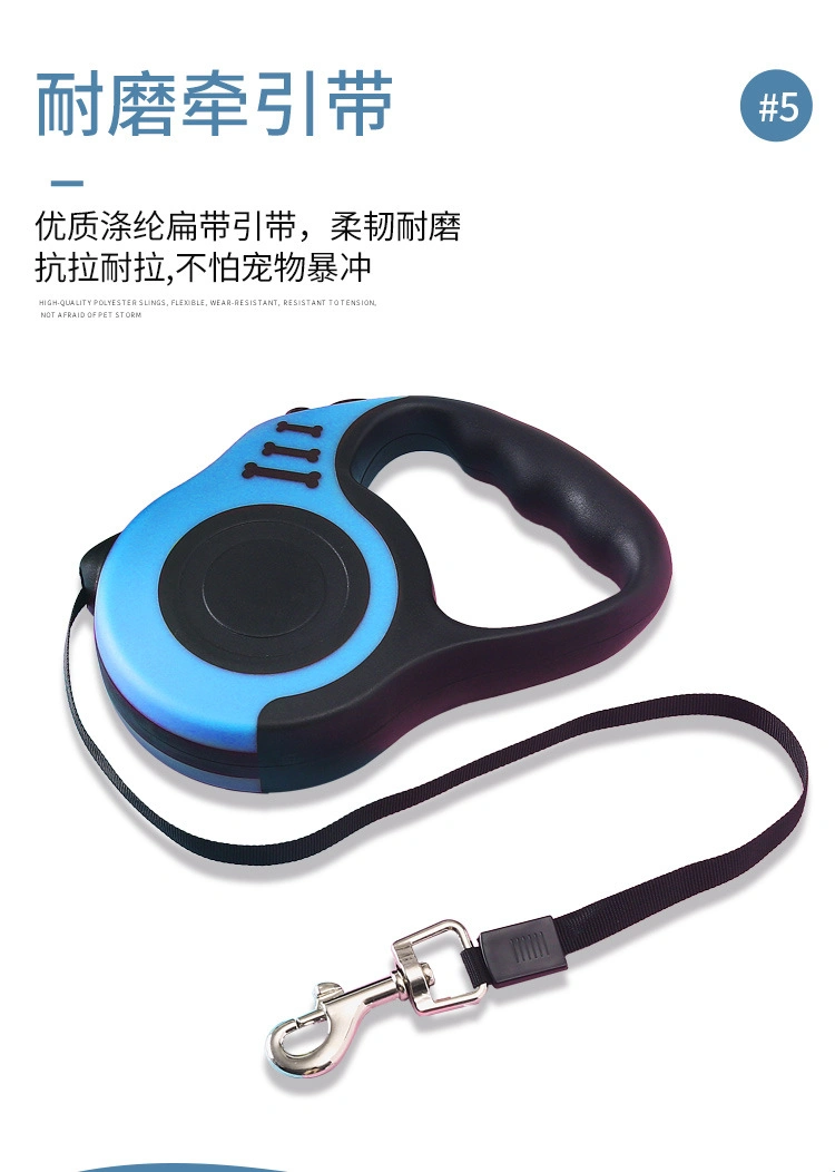 Automatic Dog Lead Strape Pet Retractable Harnesses Portable out Automatic Retractor Outdoor Dog Leashes Pet Traction Belt Puppy Pulling Rope Chain Leash