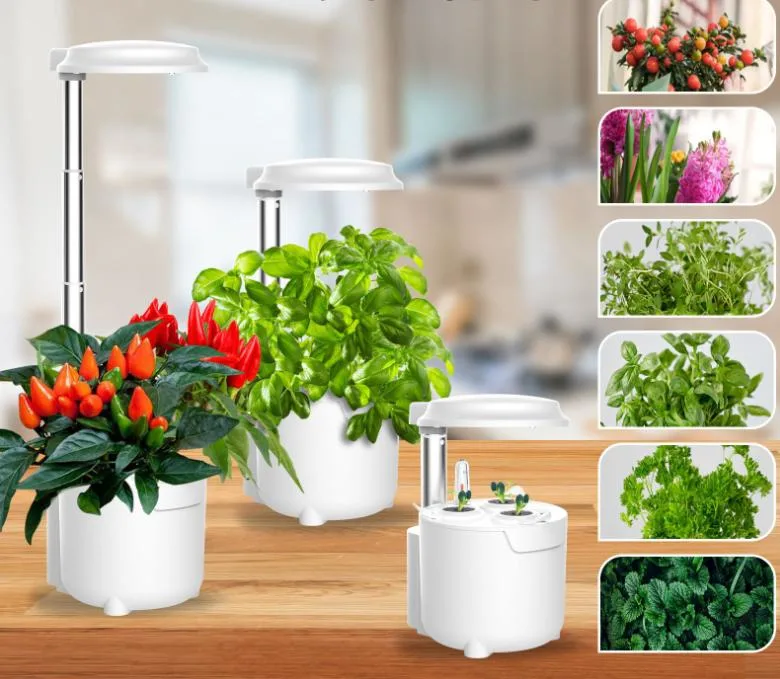 Automatic Hydroponic Plant Growth Machine LED Grow Lights Indoor Smart Garden Hydroponic System