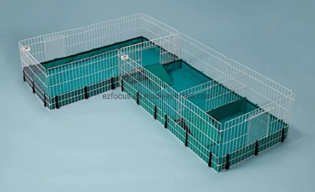 Collapsible Guinea Pig Habitat Pet House Hamster Foldable Cage Small Animal Crates - Canvas Bottom Only Wbb16209