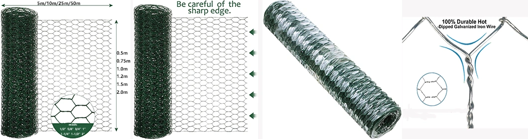 Steel Mesh Fence Chicken Hexagonal Wire Mesh for Dog