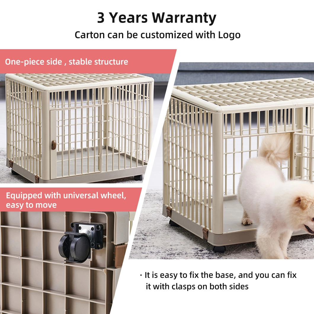 Foldable Luxury Large Factory Cat Crates Extra Wide Pedal Dog Kennels Outdoor Pet Cages for Large Dog