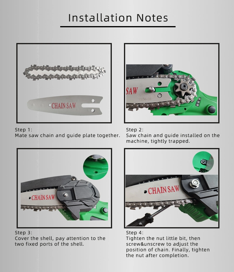 Cordless Chainsaw for Perfect Gardens - Premium Branch Cutter and Tree Cutting Tool