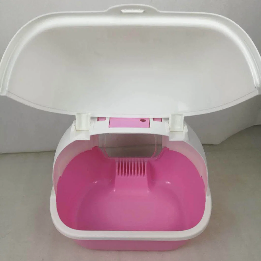 Wca-06 Transverse Enclosed Multiple Colour Cat Toilet Cat Litter Box