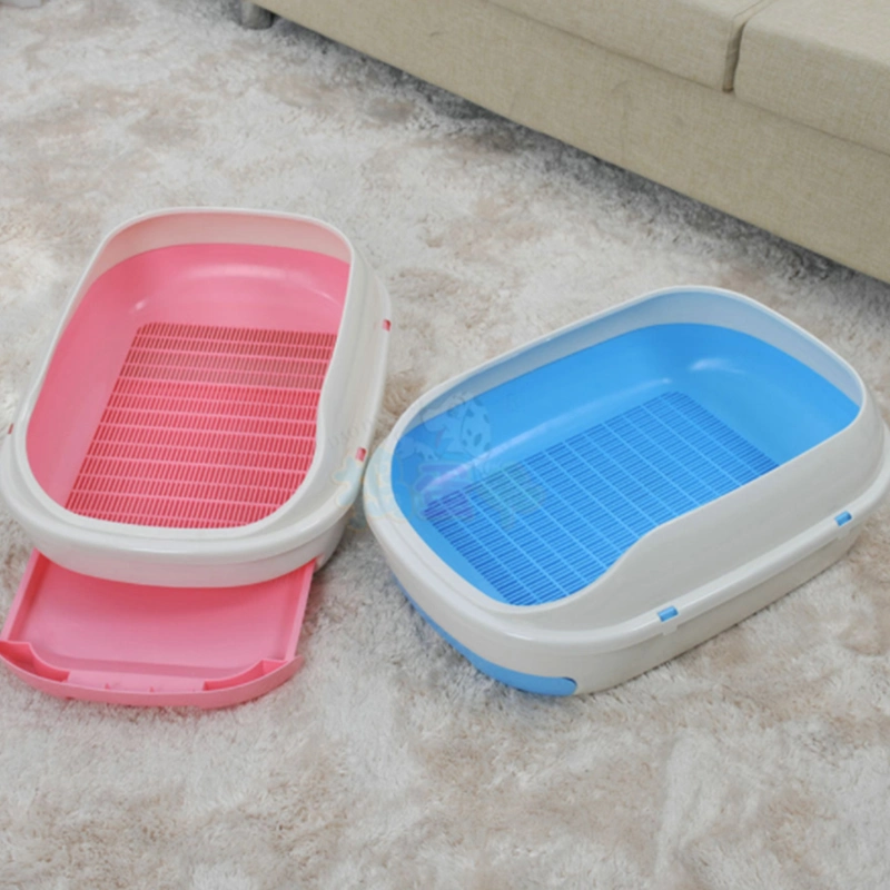Hot Selling Indoor Outdoor Waterproof Plastic Portable Cat Litter Box
