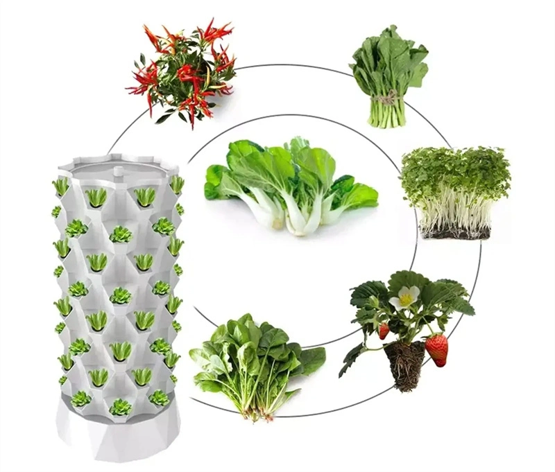 Agricultural Greenhouse Indoor Aeroponic Hydroponic System Pineapple Tower Garden Hydroponic