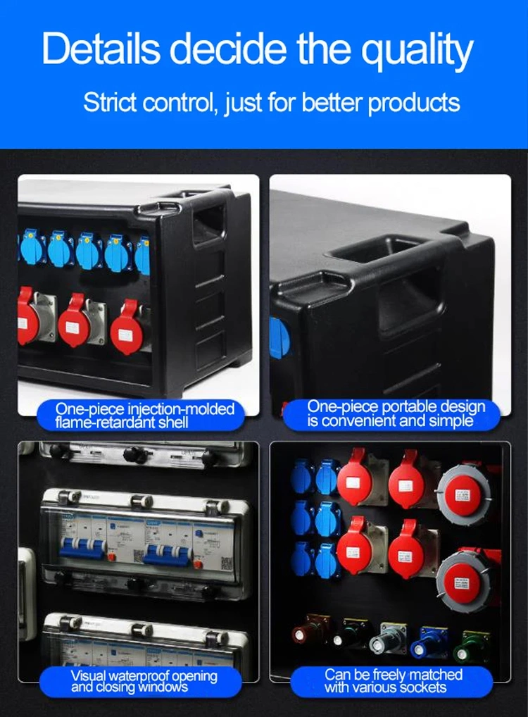 Phltd New Style Distro Output Power Distribution for DJ Lighting PAR Can Church Concert Wedding Lights Equipment Distro