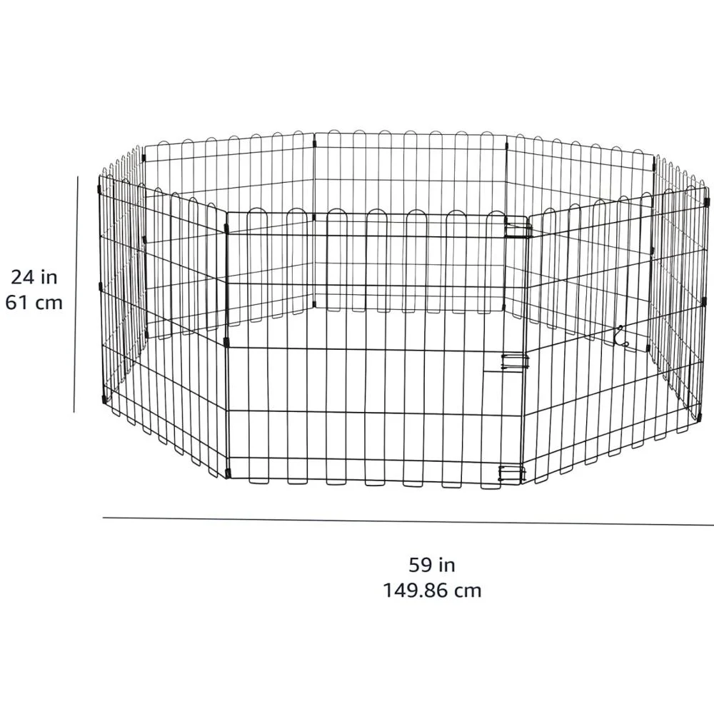 Wholesale Custom 24-Inch Pet Playpen for Dogs No Door