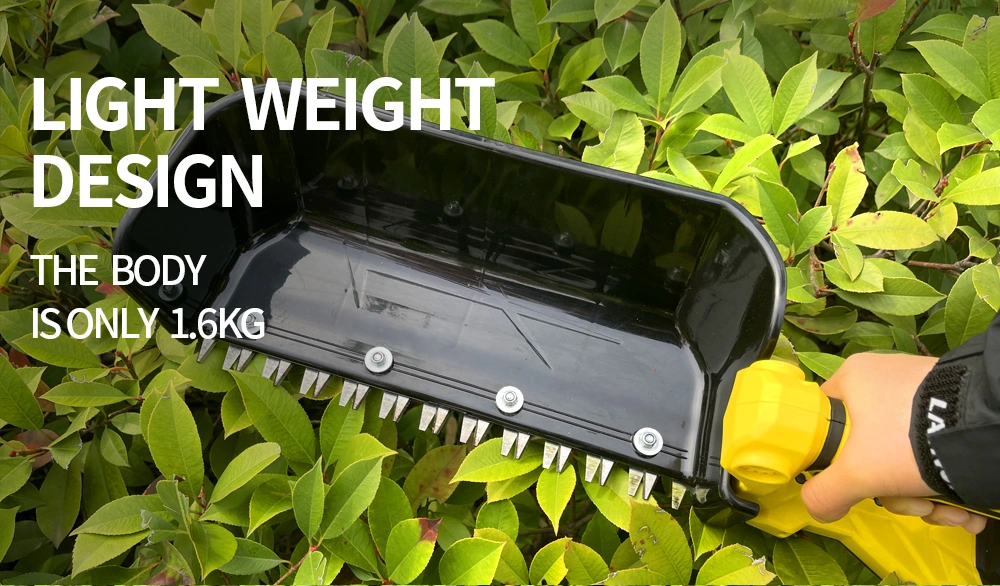 Electric Tea Picking Machine Single Portable Hedge Trimmer Rechargeable Tea Harvester