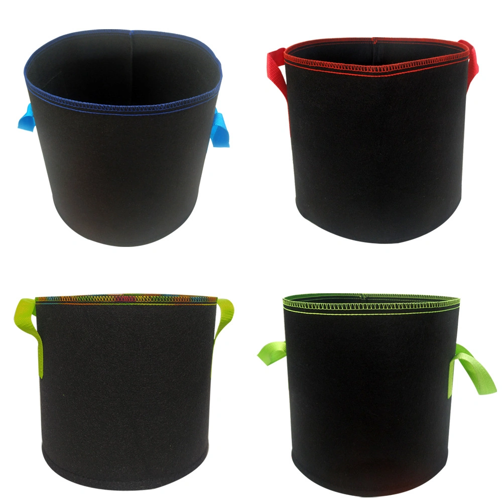 D004 Nonwoven Geotextile Fabric Felt Garden Planting Flower Grow Bag Pot Planter