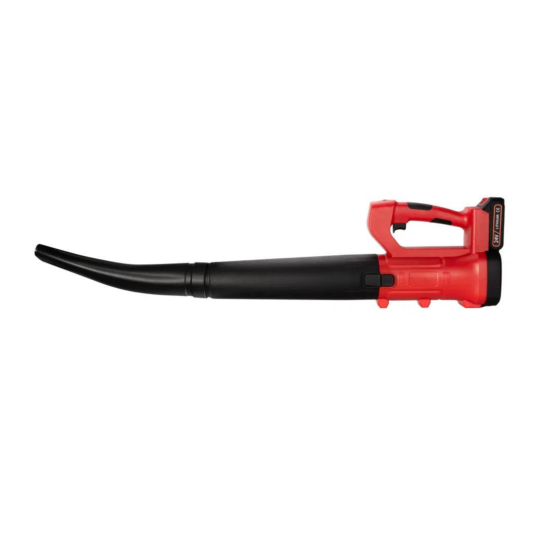 21V Lightweight Handheld Quiet Cordless Leaf Blower Wind Blower Electric Air Blower 6-Speed