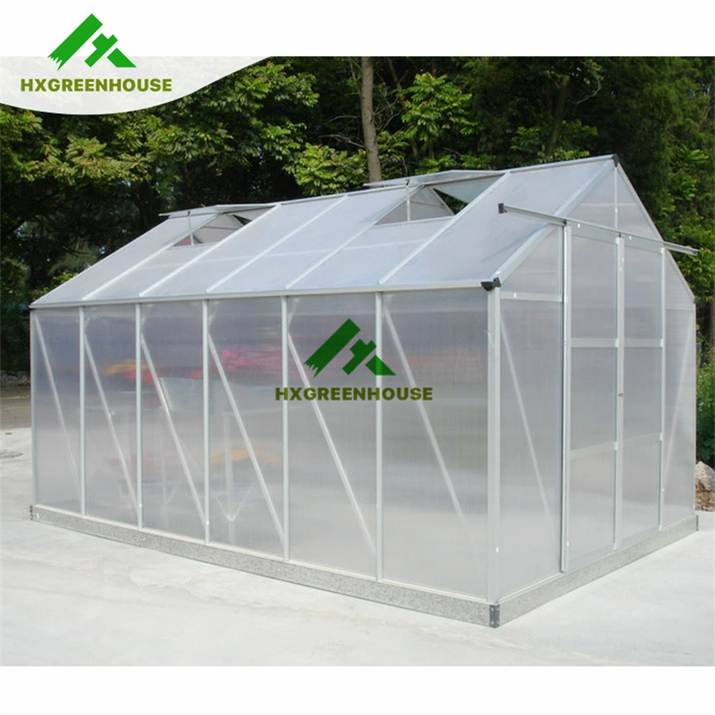 Portable Greenhouse with Solar LED Lights, Clear Ventilation Fan and Shelves