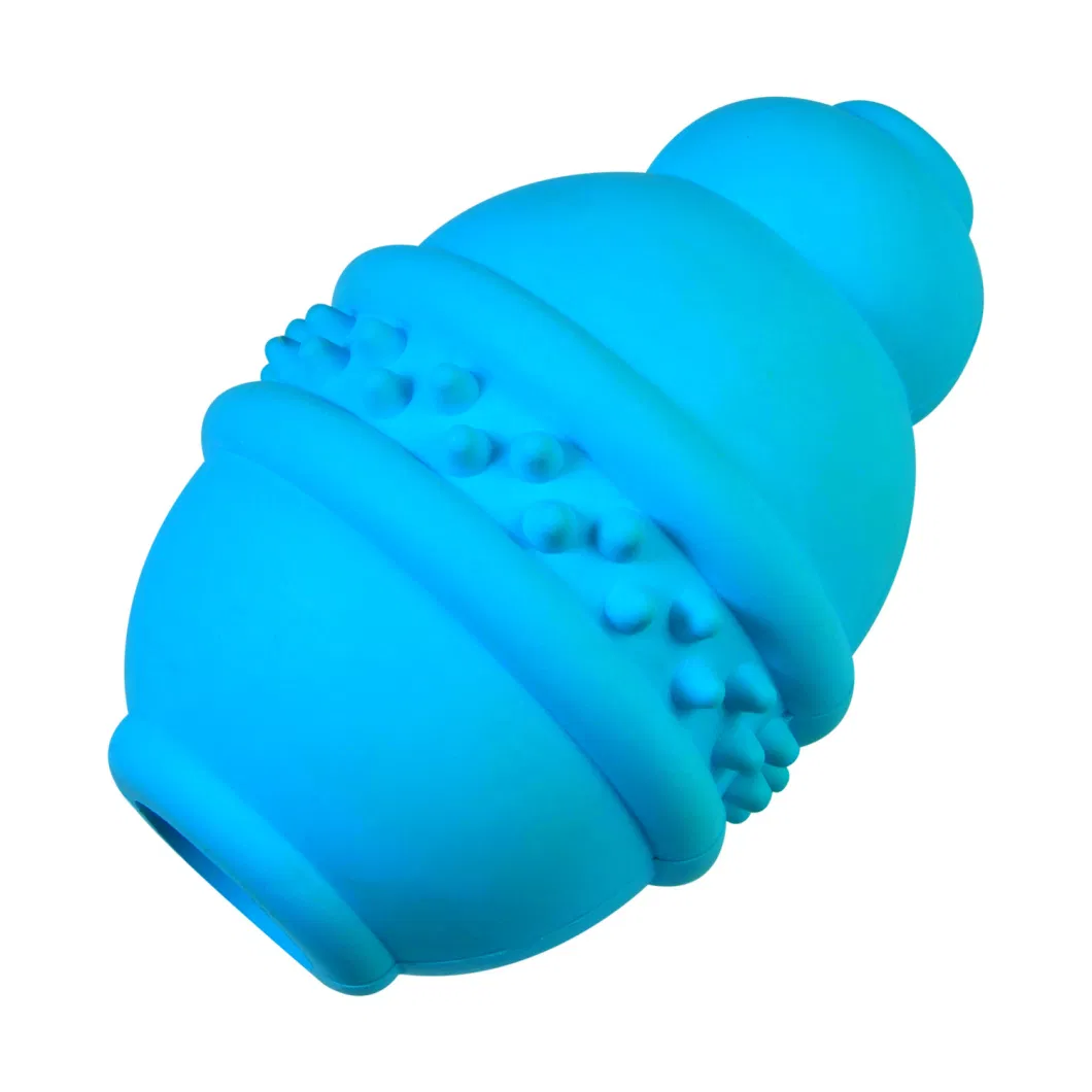 Dog Leakage Round Jar Bottle Shape Chew Toys Teething Aggressive Chewer Esg12795