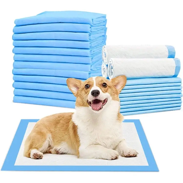 OEM Waterproof Wholesale Pet Puppy Diaper Training Disposable Pet Urine PEE Absorption and Potty Wee Pads for Dog Padding 60*90 60*60